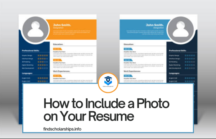 How to Include a Photo on Your Resume