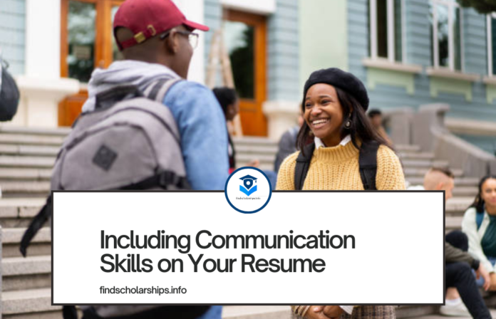 Including Communication Skills on Your Resume