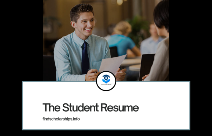 The Student Resume