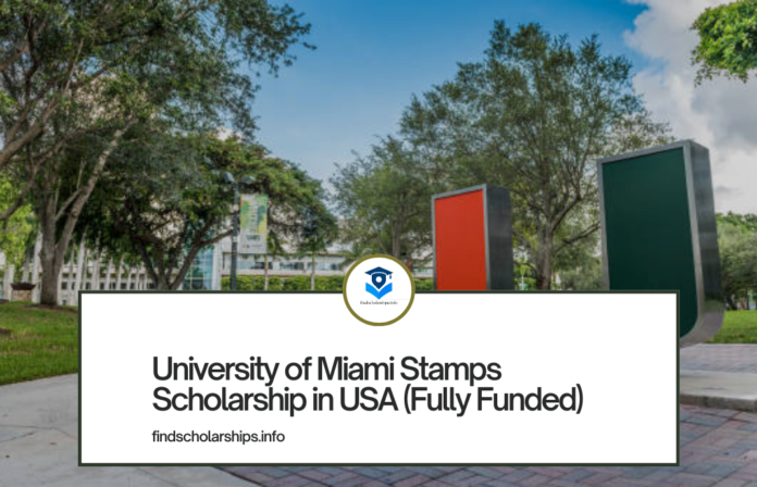 University of Miami Stamps Scholarship in USA (Fully Funded)